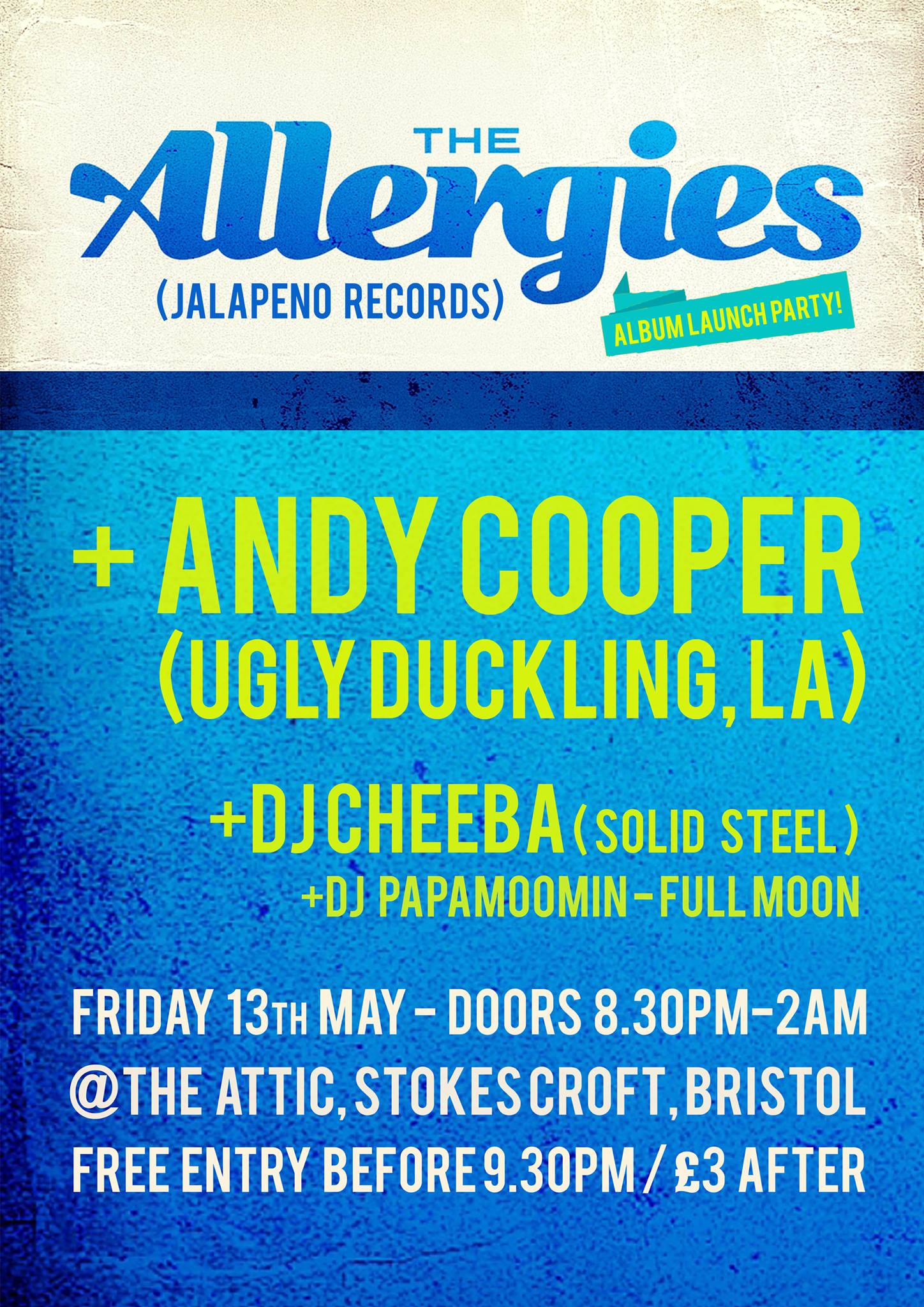 The Allergies Album Launch Party ft. Andy Cooper (Ugly Duckling, LA)