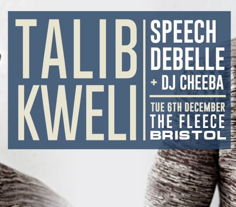 Talib Kweli / Speech Debelle / DJ Cheeba (DJ Set)