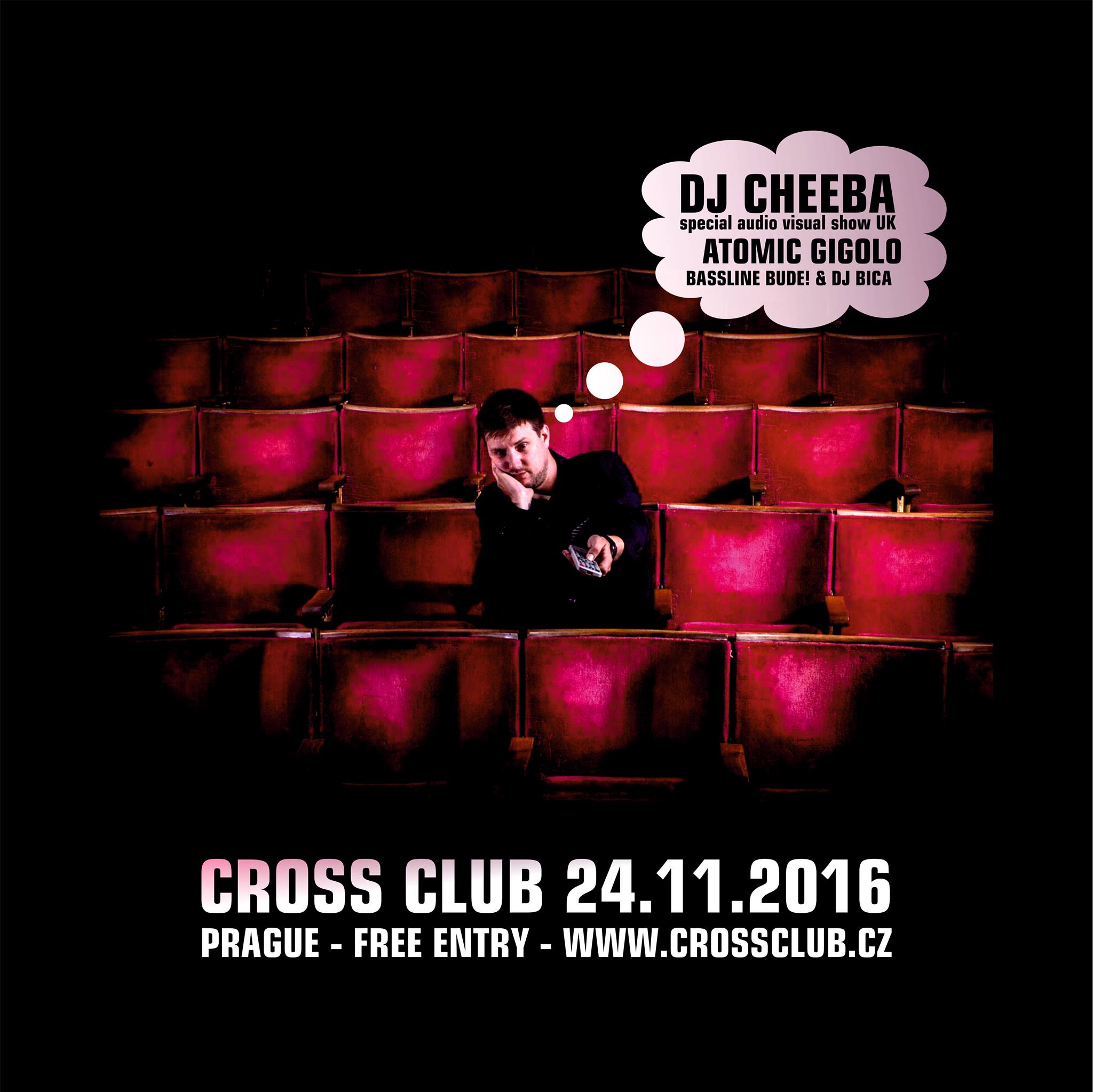 DJ Cheeba special AV show (UK) + Atomic Gigolo
